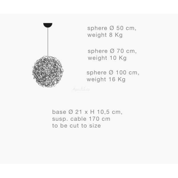 Catellani & Smith Fil de Fer Suspension