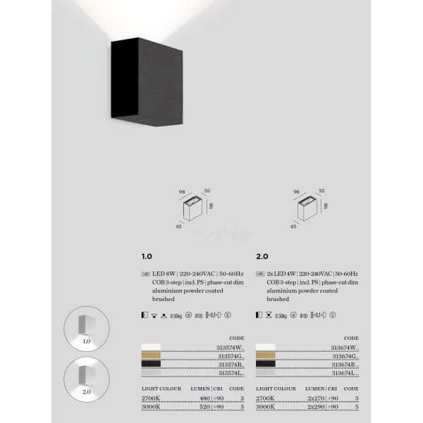 Wever & Ducré Central IP20