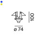 Xal Mounting Set Recessed
