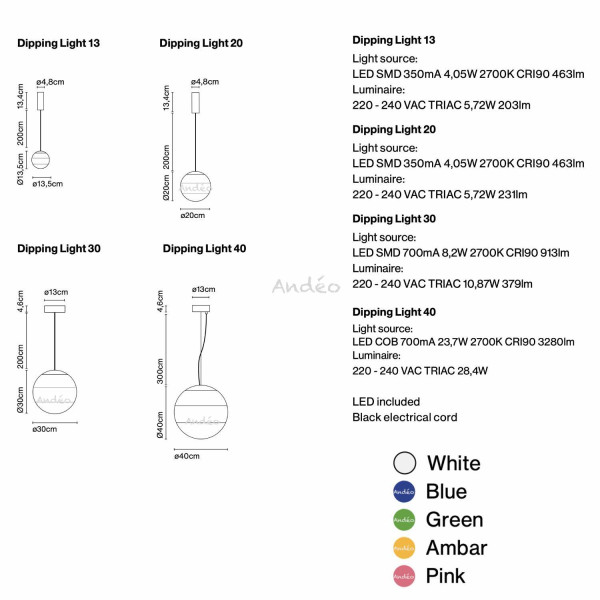 Marset Dipping Light Suspension