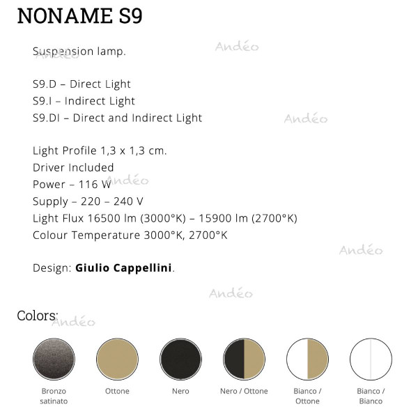 Icone Luce NoName S9
