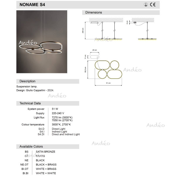 Icone Luce NoName S4