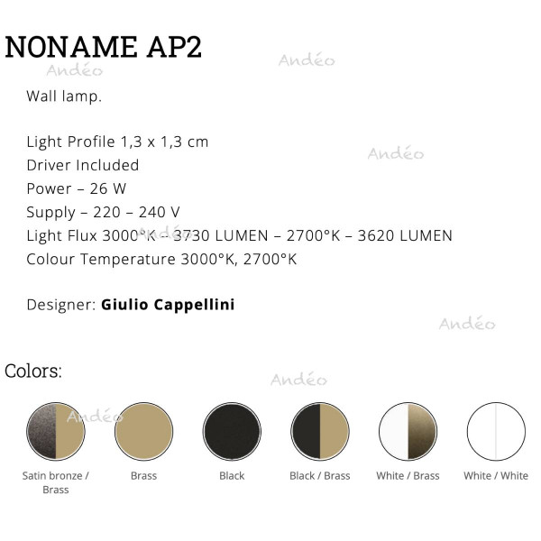 Icone Luce NoName AP2