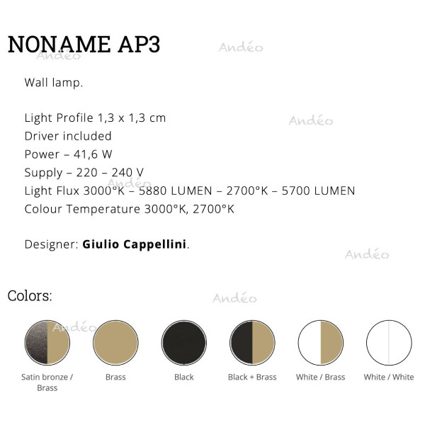 Icone Luce NoName AP3