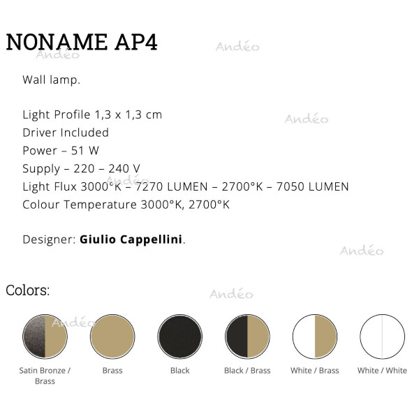 Icone Luce NoName AP4