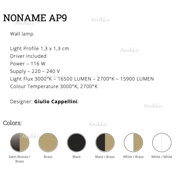 Icone Luce NoName AP9