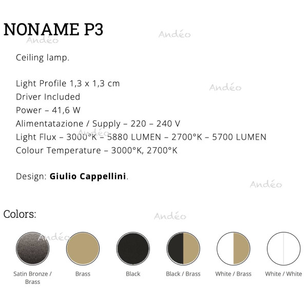 Icone Luce NoName P3