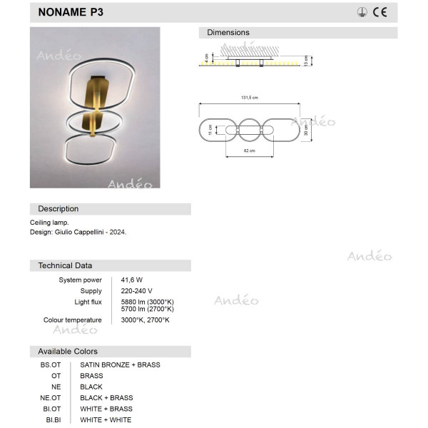 Icone Luce NoName P3