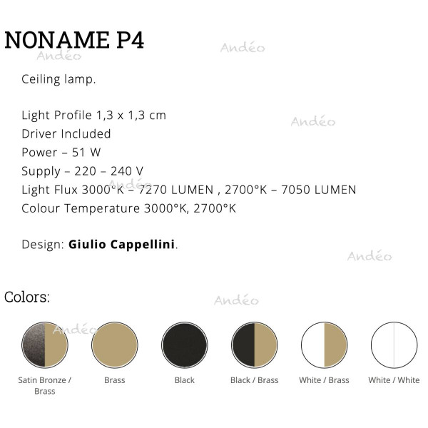 Icone Luce NoName P4