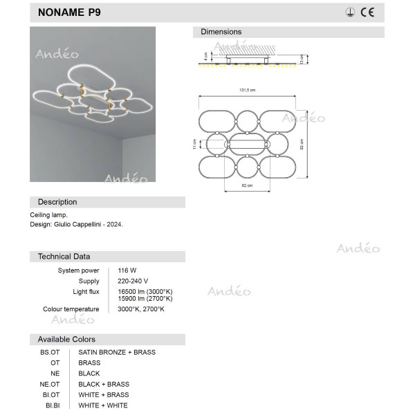 Icone Luce NoName P9