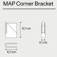 Corner Bracket Map Lodes