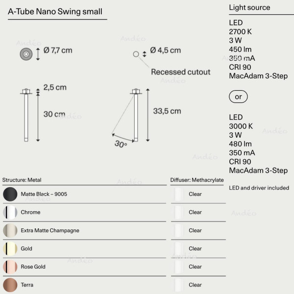 Lodes A-Tube Nano Swing