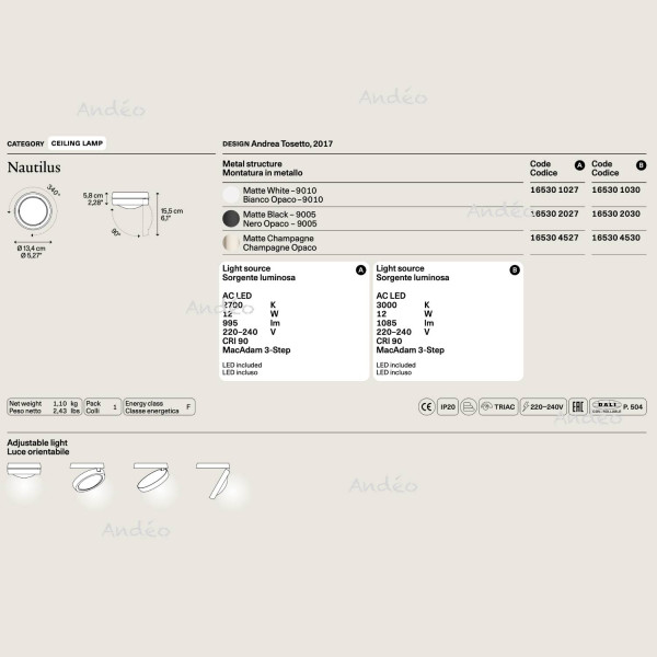 Lodes Nautilus Ceiling