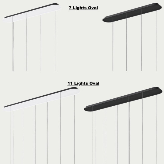 Lodes Lights Oval 7 & 11 Canopies