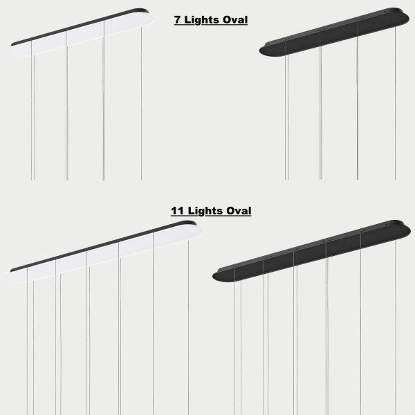 Lodes Lights Oval 7 & 11 Canopies
