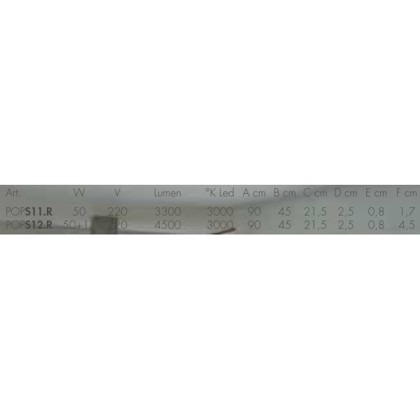 Suspension Led Icone Pop