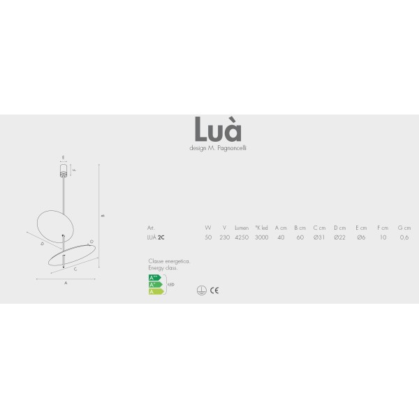 Icone Luce Lua 2C