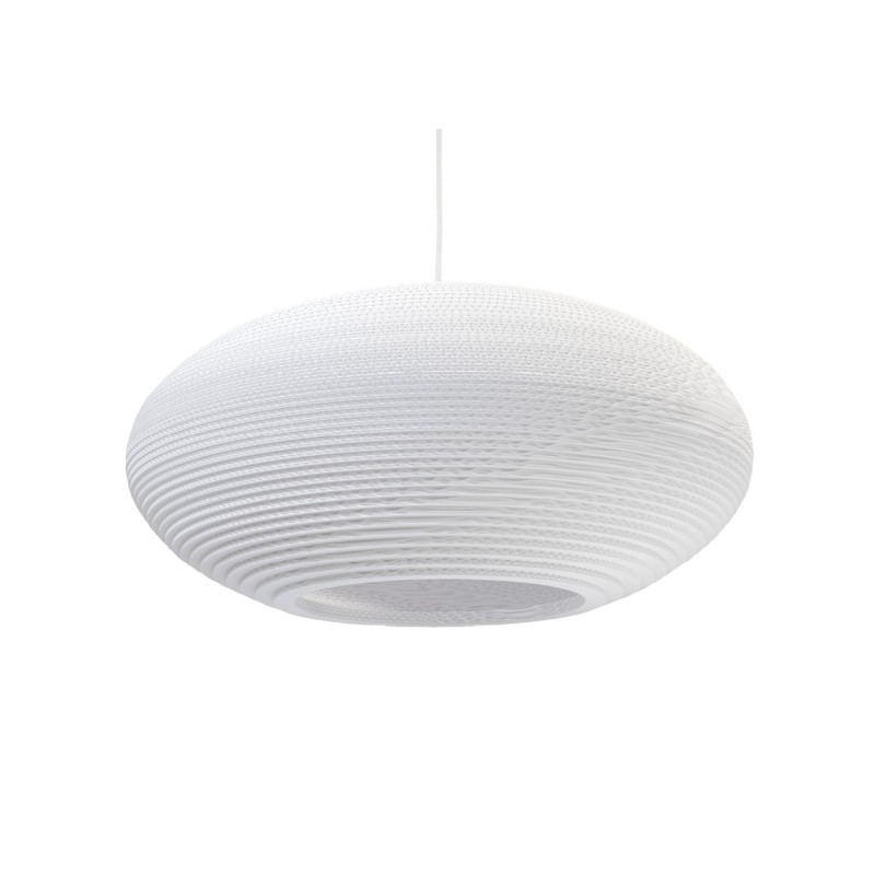 Suspension, Scraplights, Disc 16, marron, Ø43cm, H19cm - Graypants -  Luminaires Nedgis