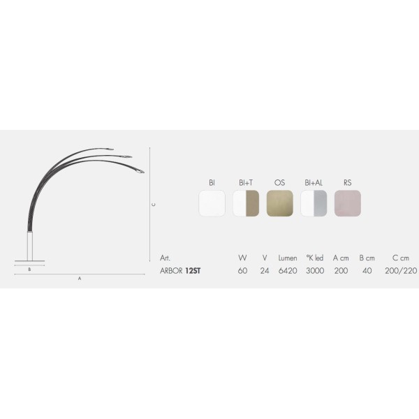 Icone Luce Arbor 12ST
