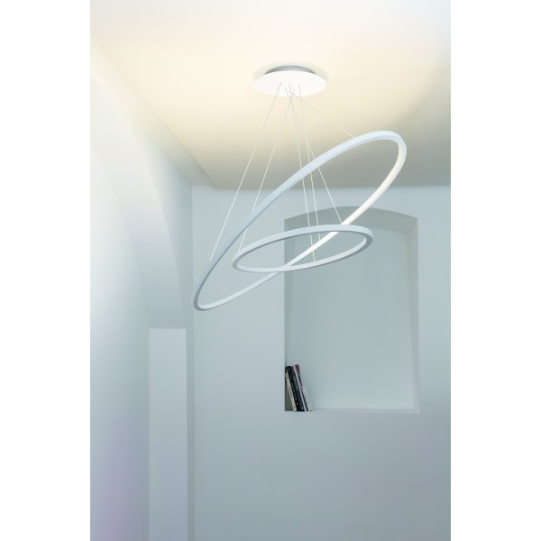 Nemo Lighting Ellisse Pendant Double