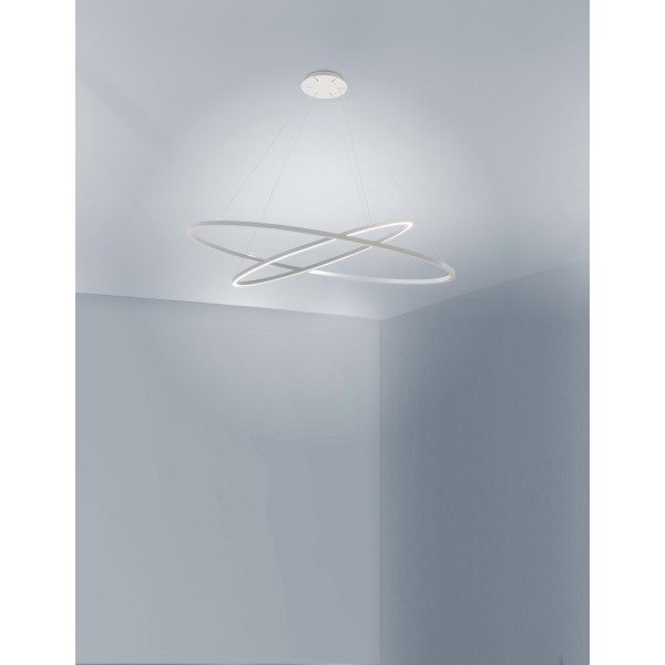 Nemo Lighting Ellisse Pendant Double