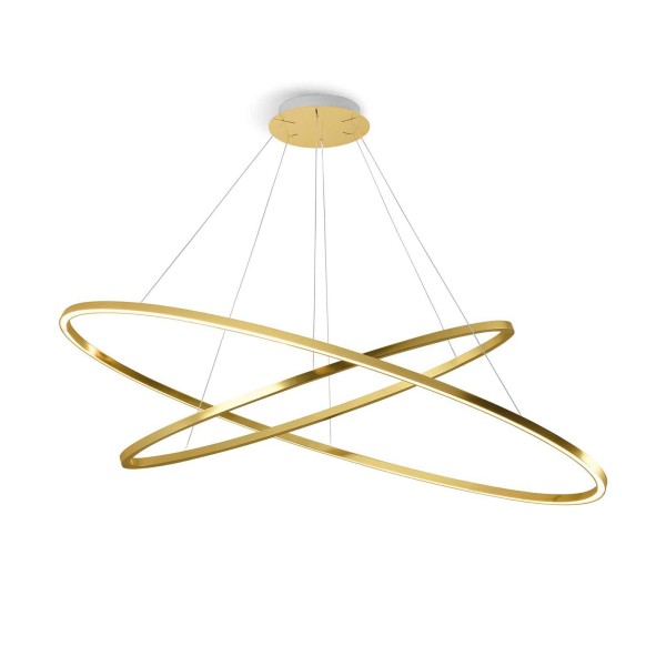 Nemo Lighting Ellisse Pendant Double