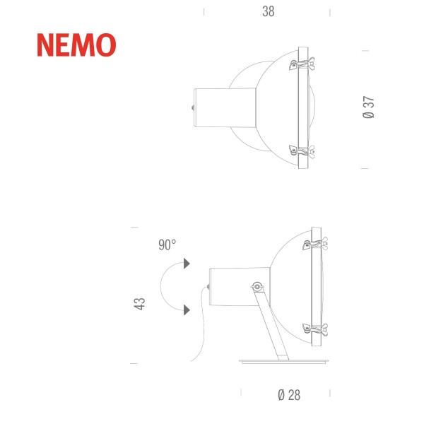 Nemo Floor Projecteur 365