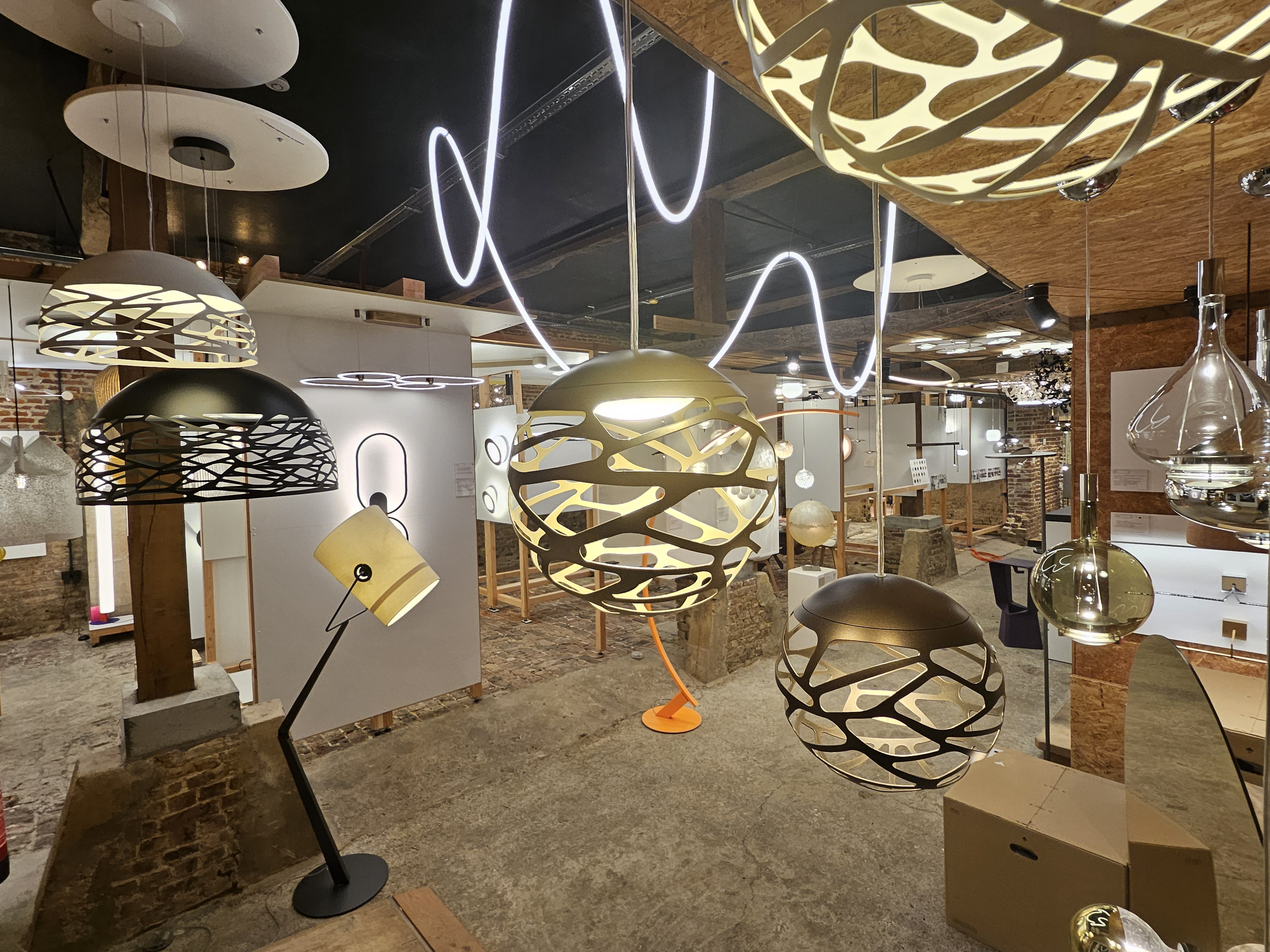 Lighting store in Belgium